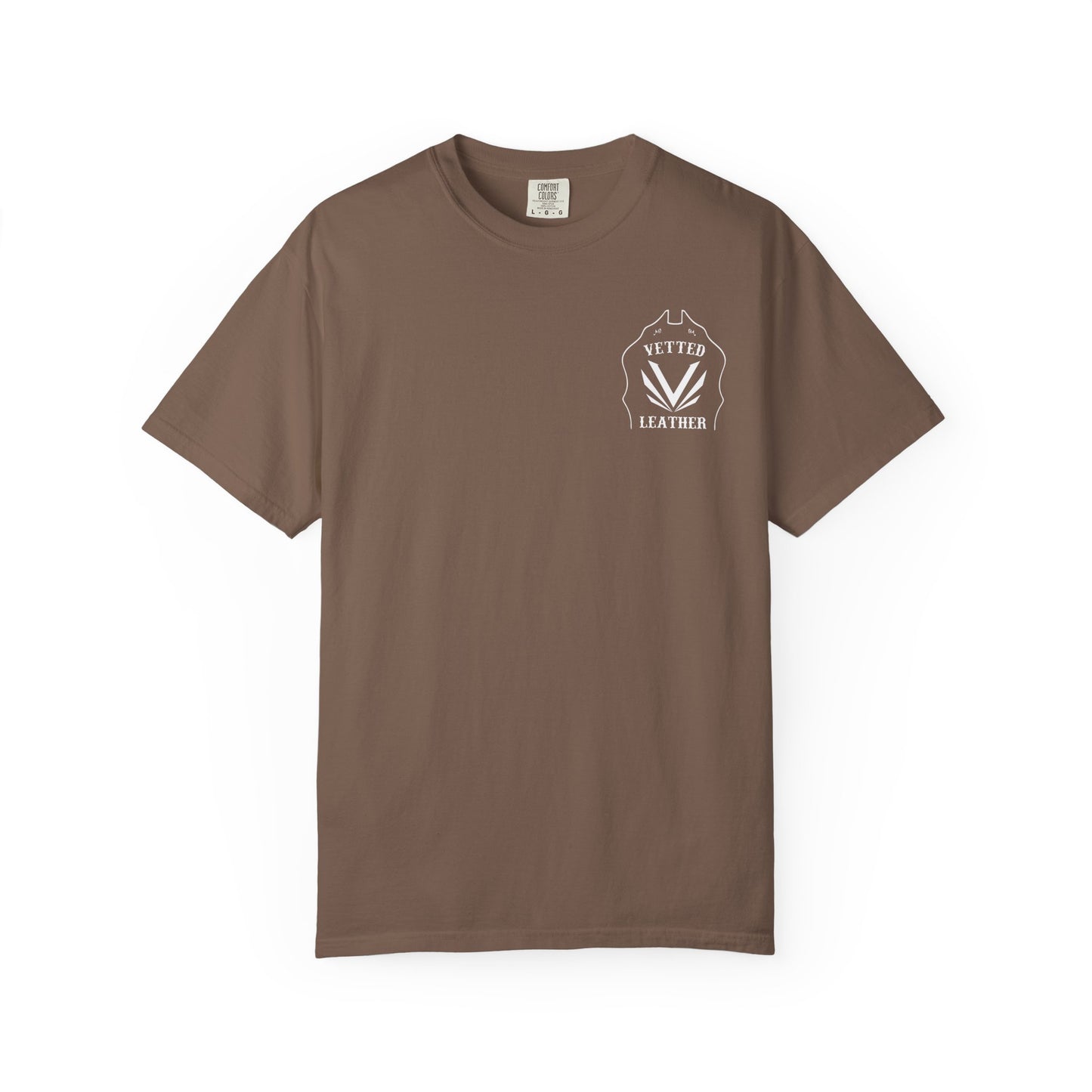 Vetted Leather Shield T-Shirt Comfort Colors