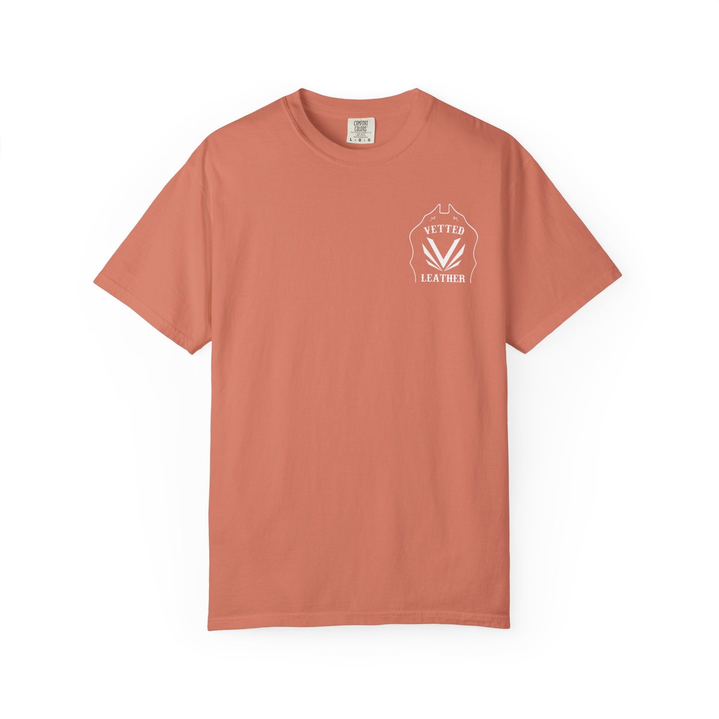 Vetted Leather Shield T-Shirt Comfort Colors
