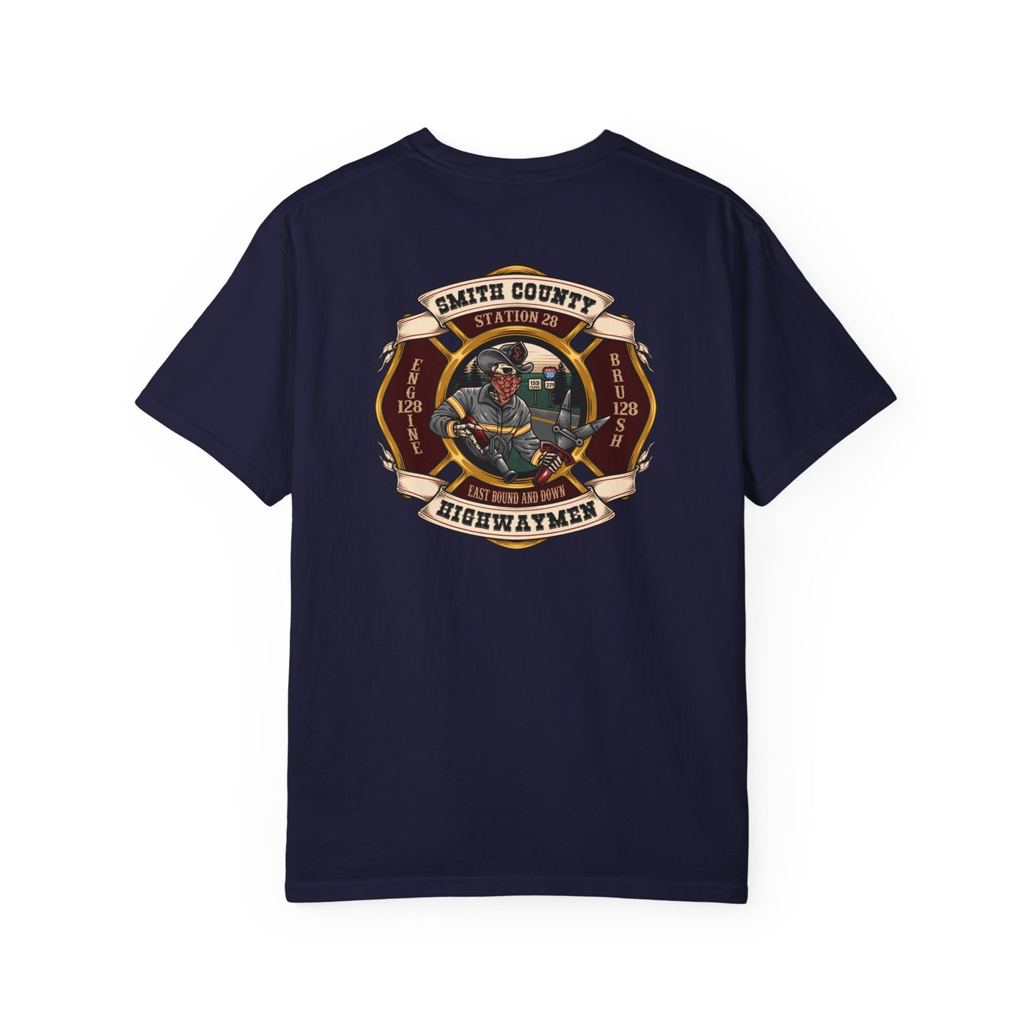 Station 28 T-Shirt (On Duty) Comfort Colors