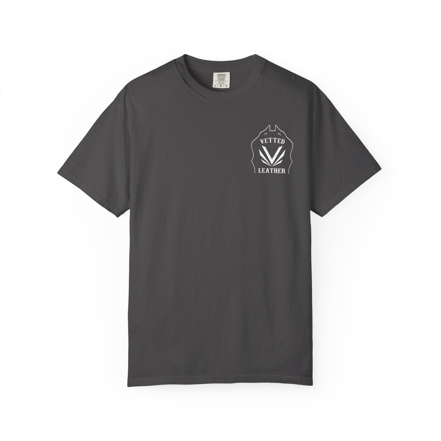 Vetted Leather Shield T-Shirt Comfort Colors