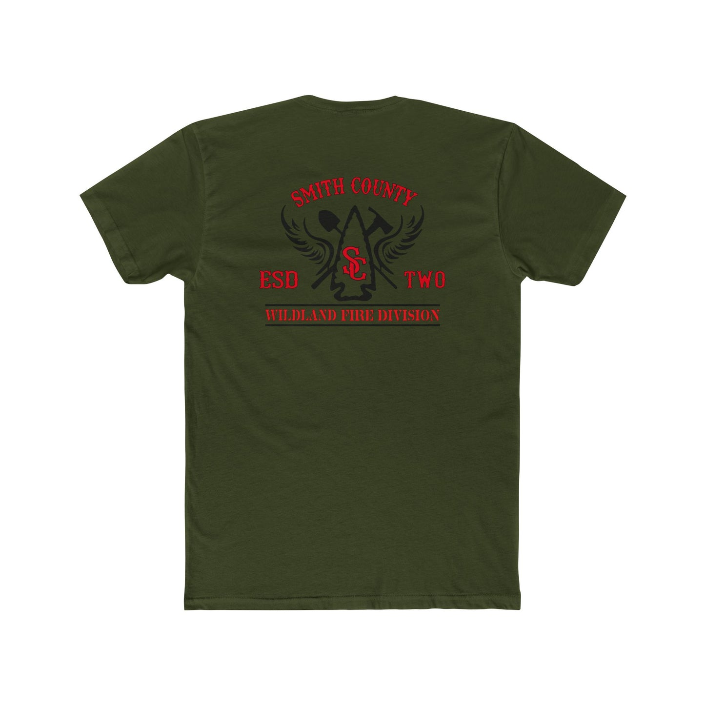 Smith County ESD2 Wildland Div. T-Shirt (On Duty) Next Level