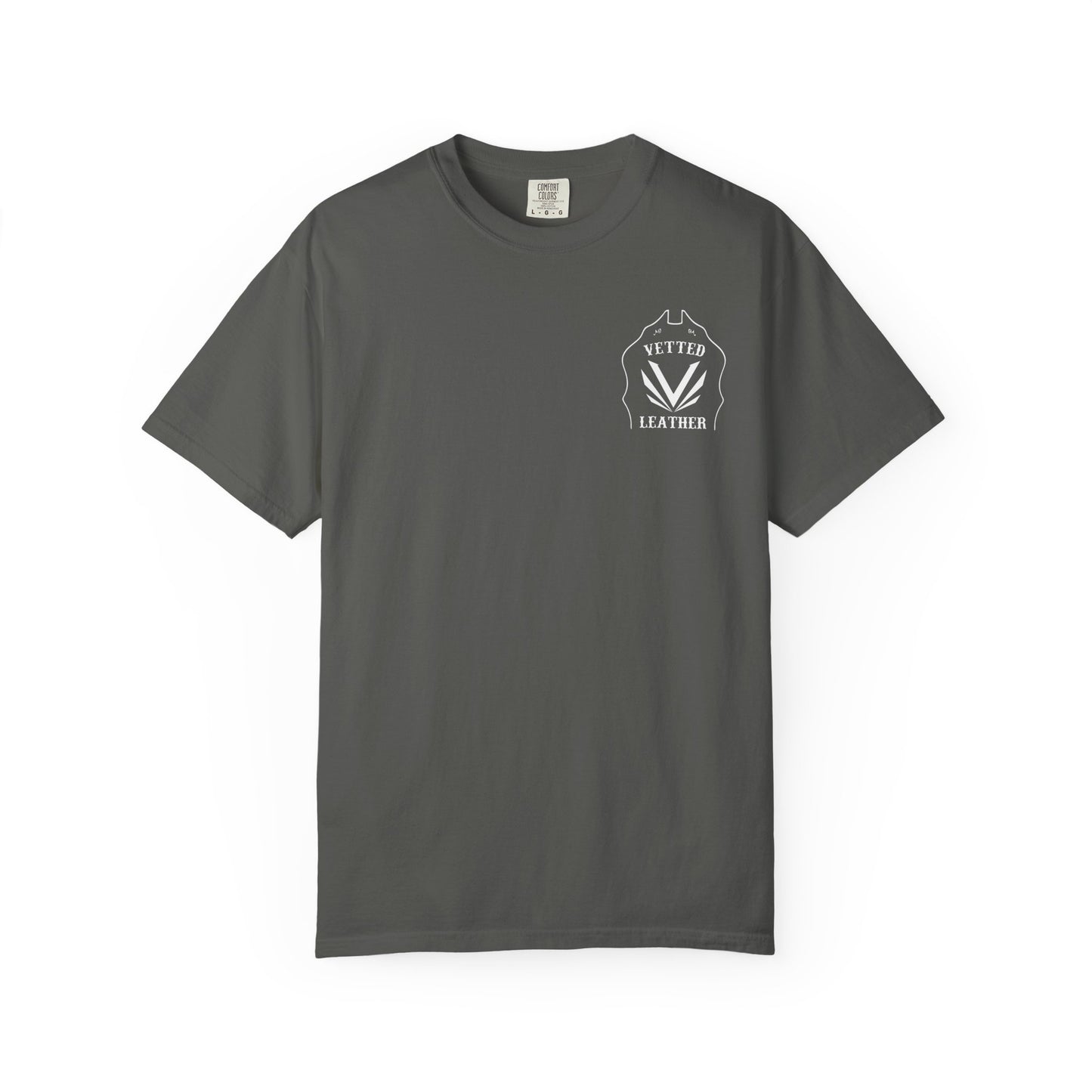 Vetted Leather Shield T-Shirt Comfort Colors