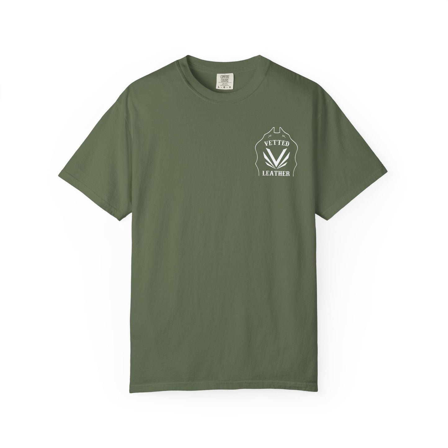Vetted Leather Shield T-Shirt Comfort Colors