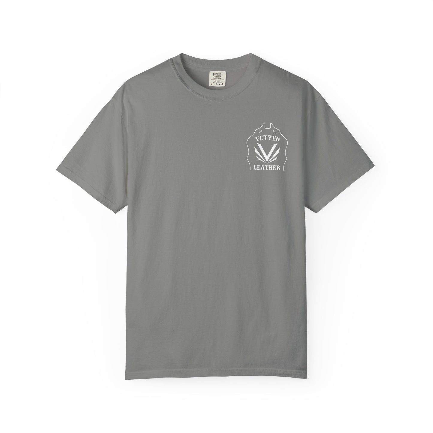Vetted Leather Shield T-Shirt Comfort Colors
