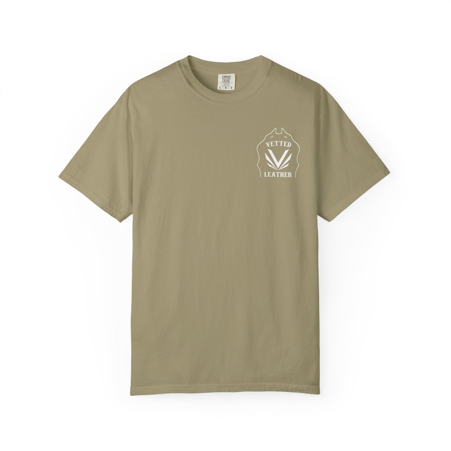 Vetted Leather Shield T-Shirt Comfort Colors