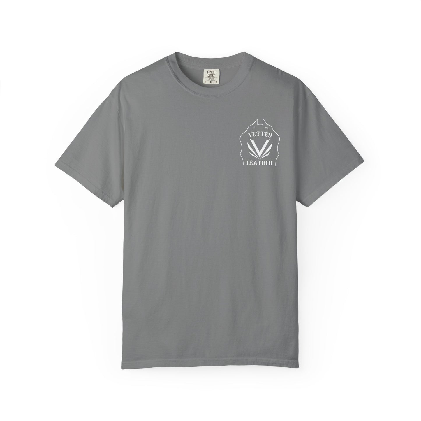 Vetted Leather Shield T-Shirt Comfort Colors