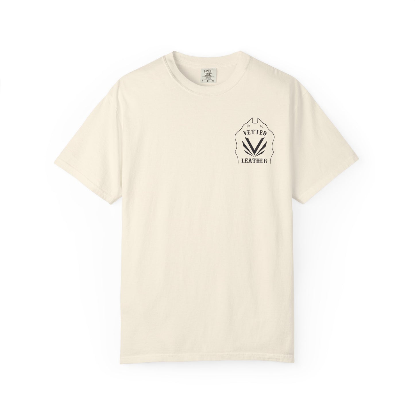 Vetted Leather Shield T-Shirt Comfort Colors