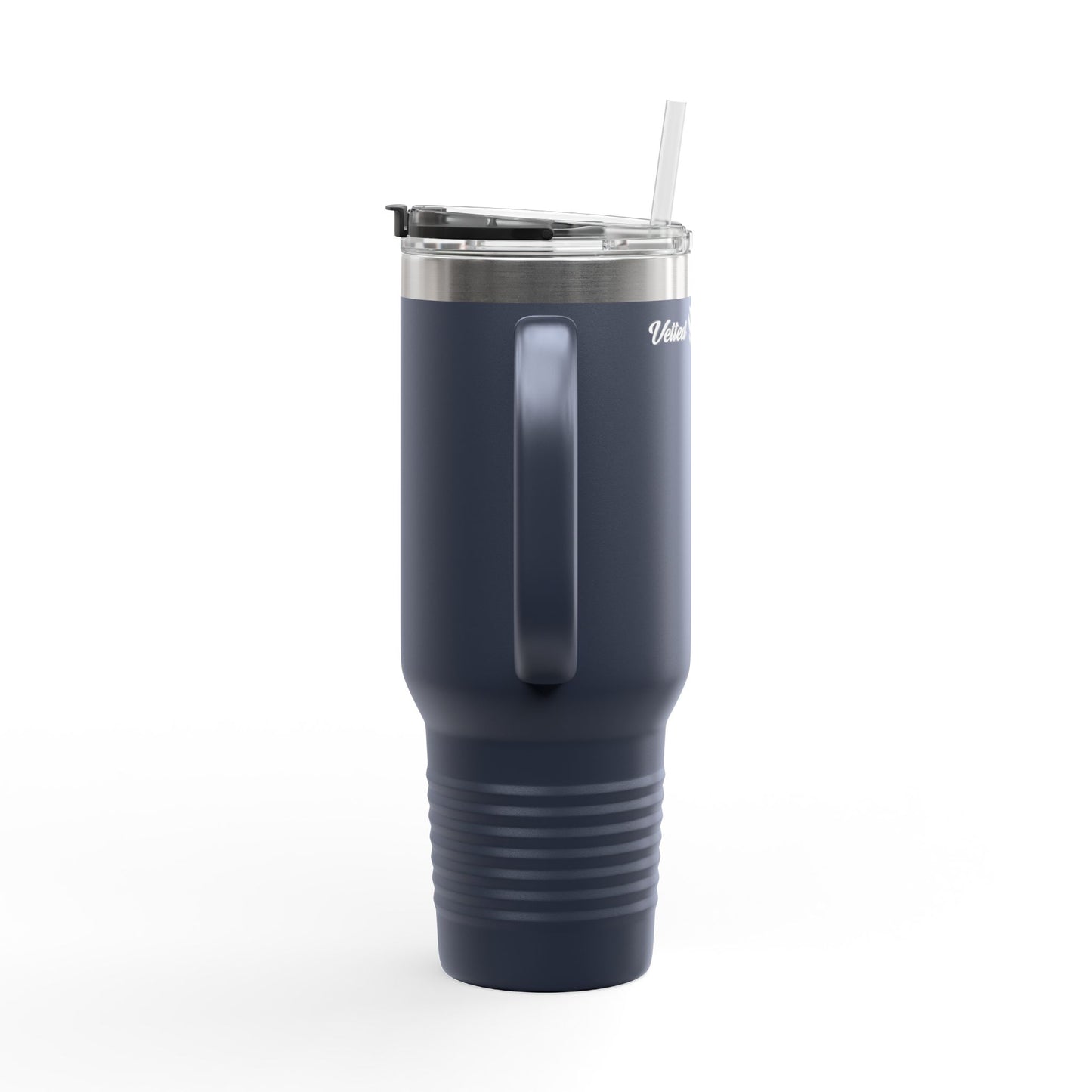 Vetted V Leather Tumbler 40oz