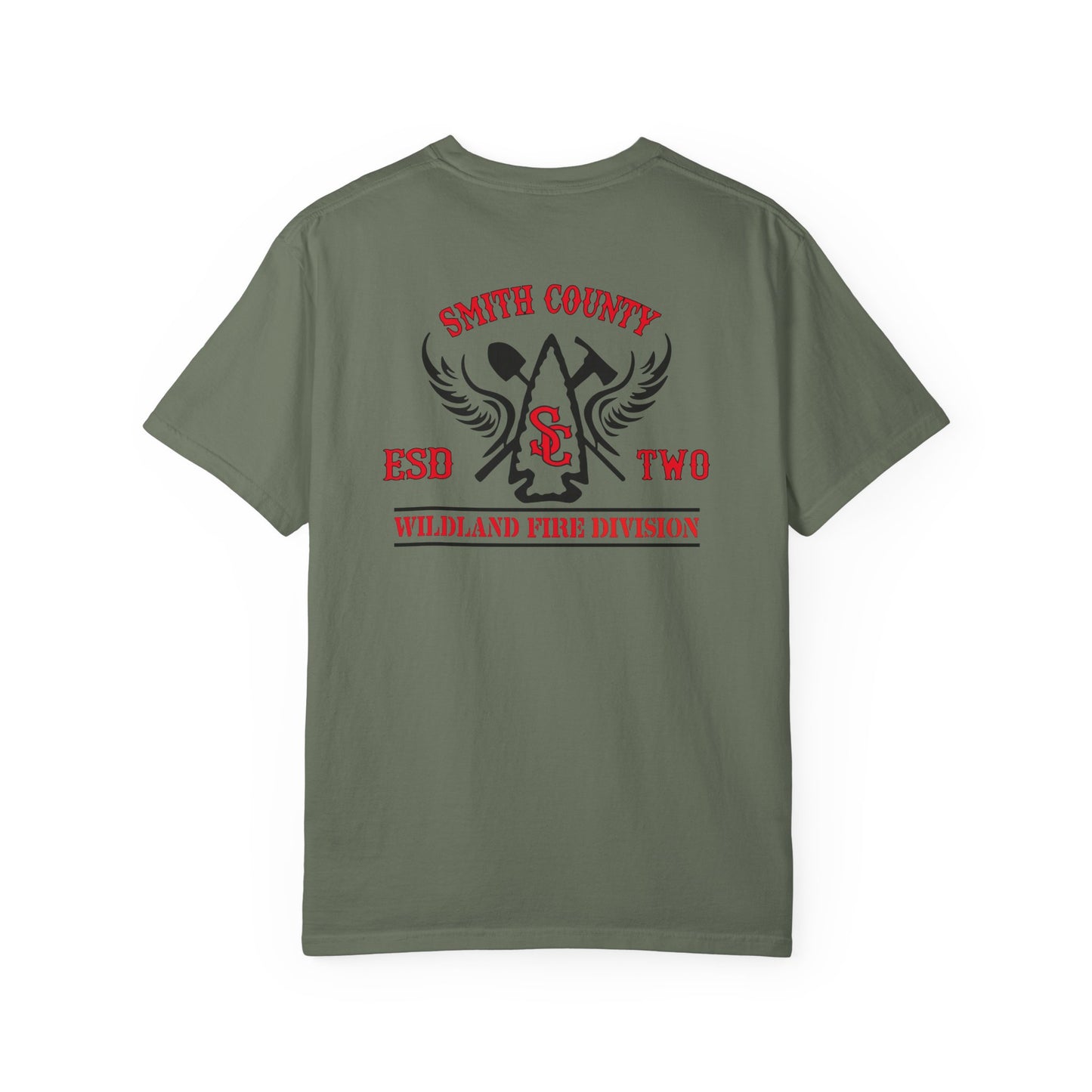 Smith County ESD2 Wildland Div. T-Shirt (On Duty) Comfort Colors