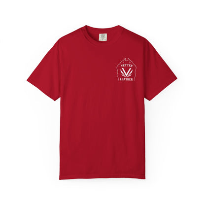 Vetted Leather Shield T-Shirt Comfort Colors