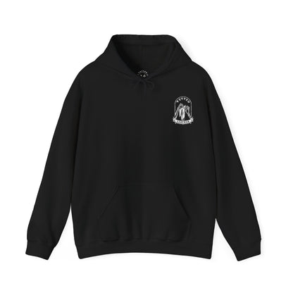 Leather Working Hoodie (Front Only) Gildan