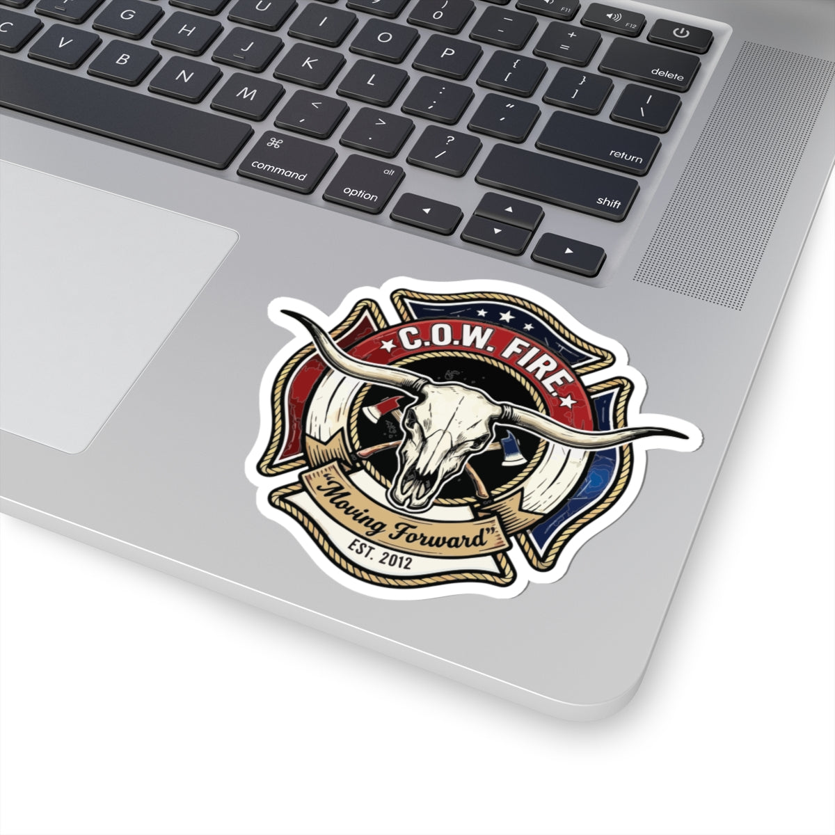 C.O.W. Station Logo Sticker
