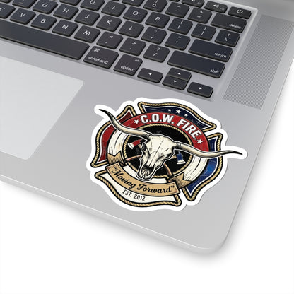 C.O.W. Station Logo Sticker