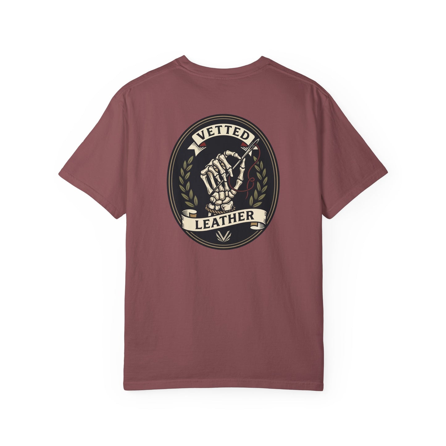 Skeletal T-Shirt Comfort Colors (Front And Back)