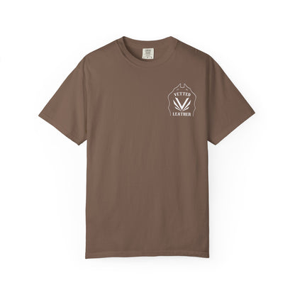 Vetted Leather Shield T-Shirt Comfort Colors