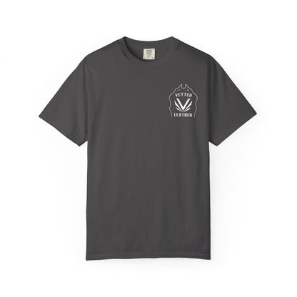 Vetted Leather Shield T-Shirt Comfort Colors