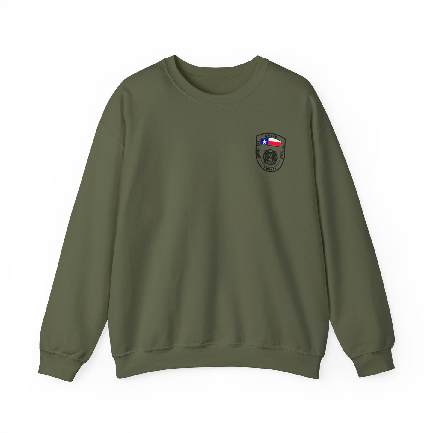Smith County ESD2 Wildland Div. Sweatshirt (On Duty) Gildan