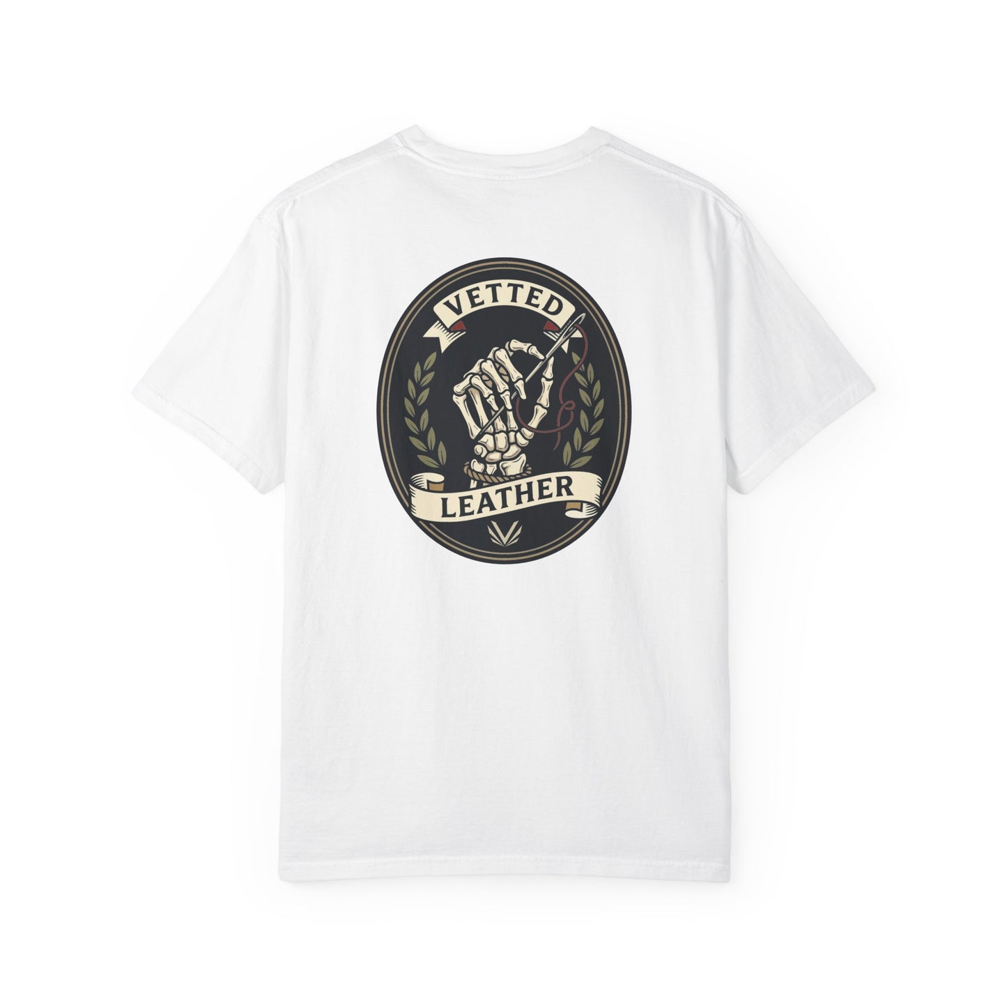 Skeletal T-Shirt Comfort Colors (Front And Back)