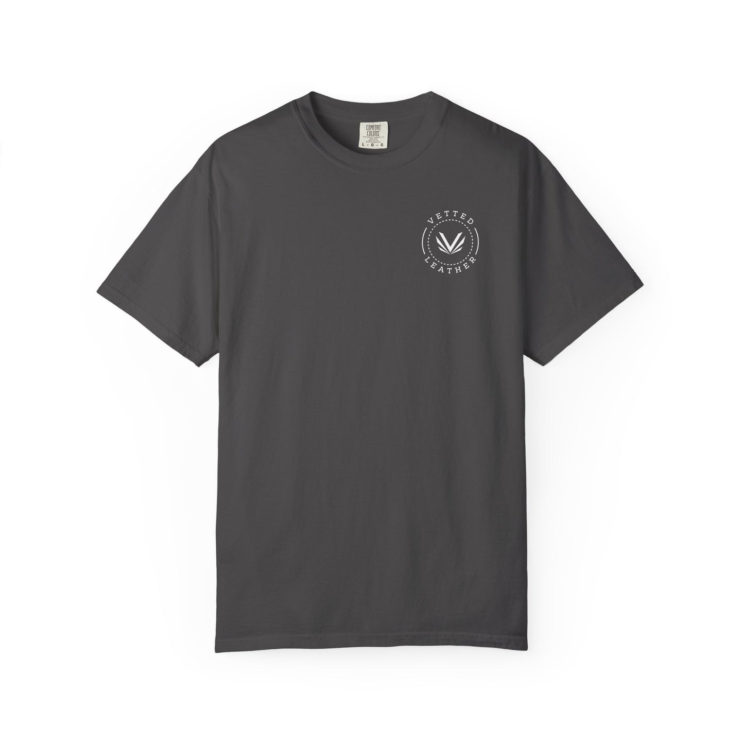 Vetted Leather T-Shirt Comfort Colors (Front Only)