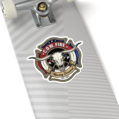 C.O.W. Station Logo Sticker