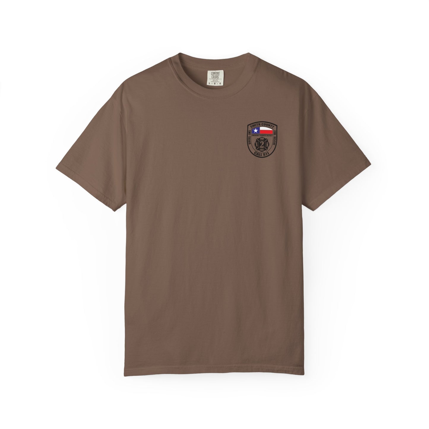 Smith County ESD2 Wildland Div. T-Shirt (On Duty) Comfort Colors