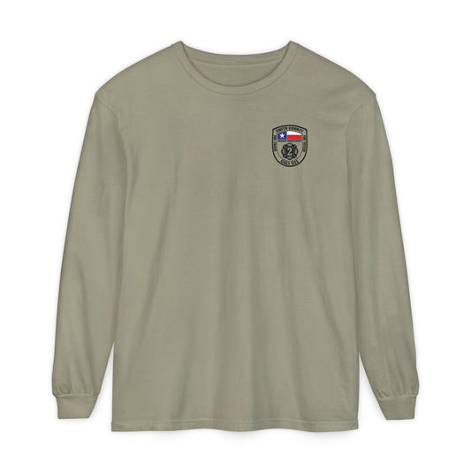 Smith County ESD2 Wildland Div. Long Sleeve Shirt (On Duty) Comfort Colors