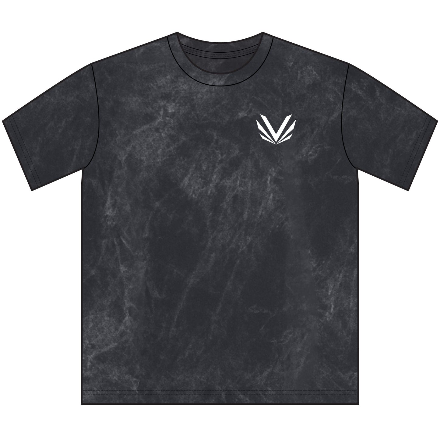 BBO Women's Vintage Crewneck Tee — Distressed Black Graphic T-Shirt