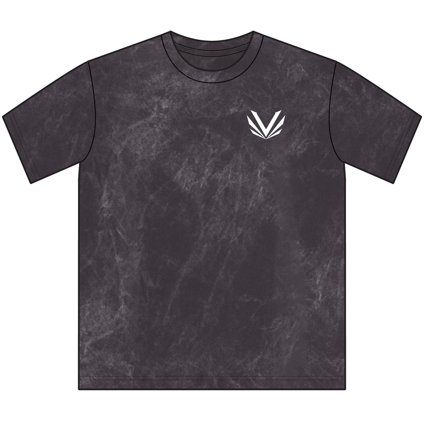 BBO Women's Vintage Crewneck Tee — Distressed Black Graphic T-Shirt