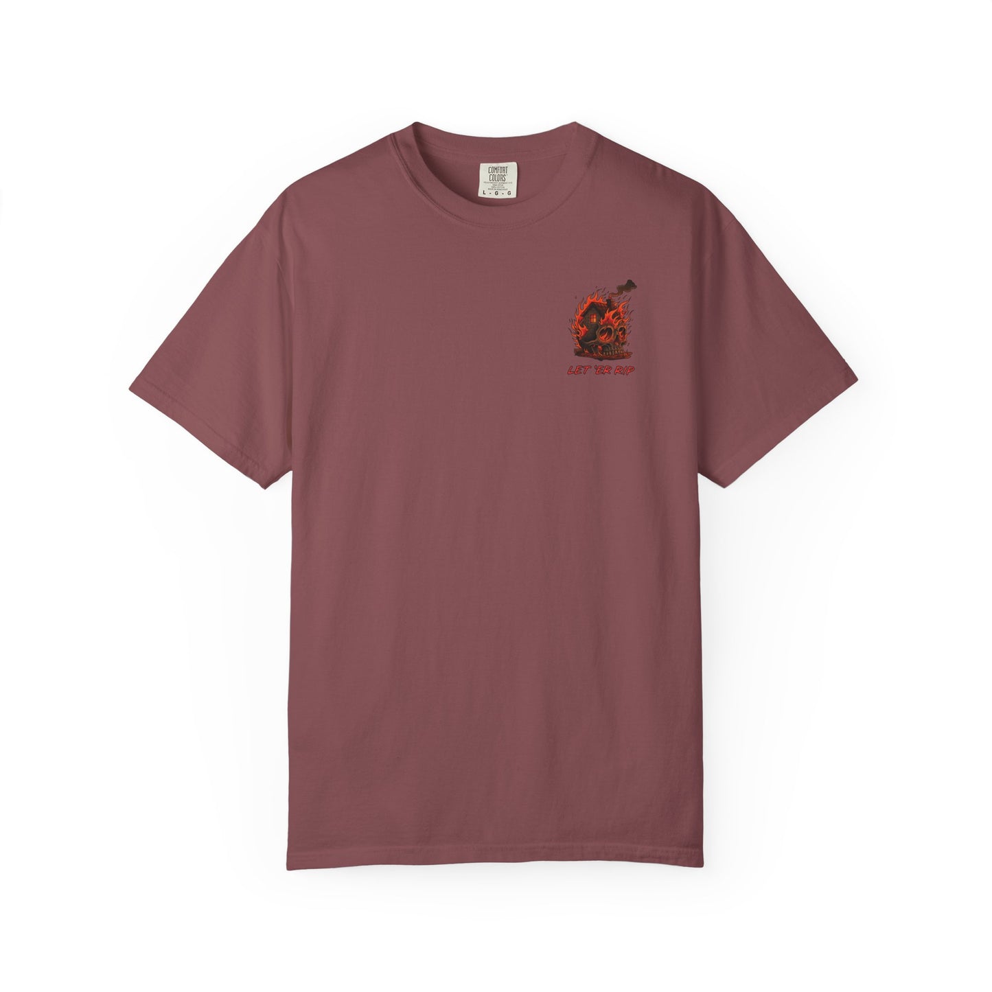 Let 'Er Rip T-Shirt Comfort Colors (Front Only)