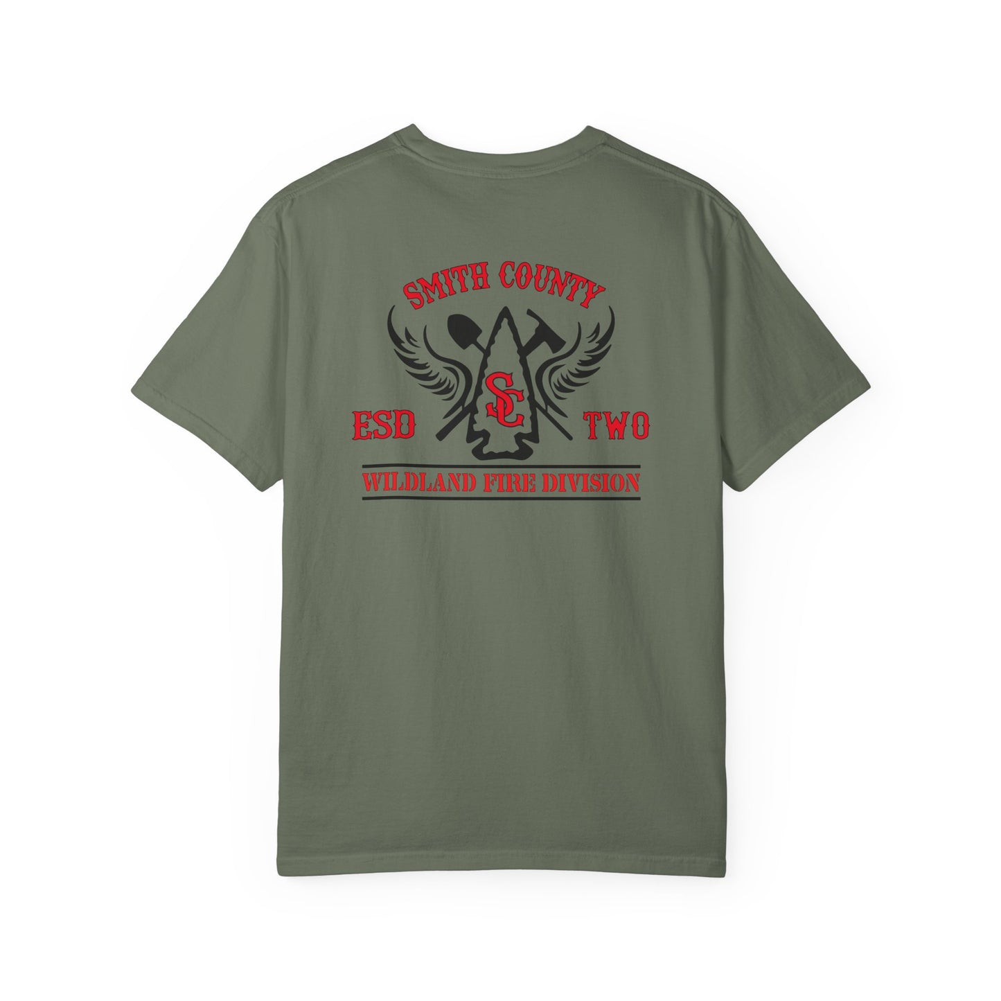 Smith County ESD2 Wildland Div. T-Shirt (On Duty) Comfort Colors