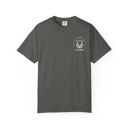 Vetted Leather Shield T-Shirt Comfort Colors