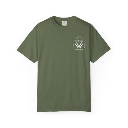 Vetted Leather Shield T-Shirt Comfort Colors