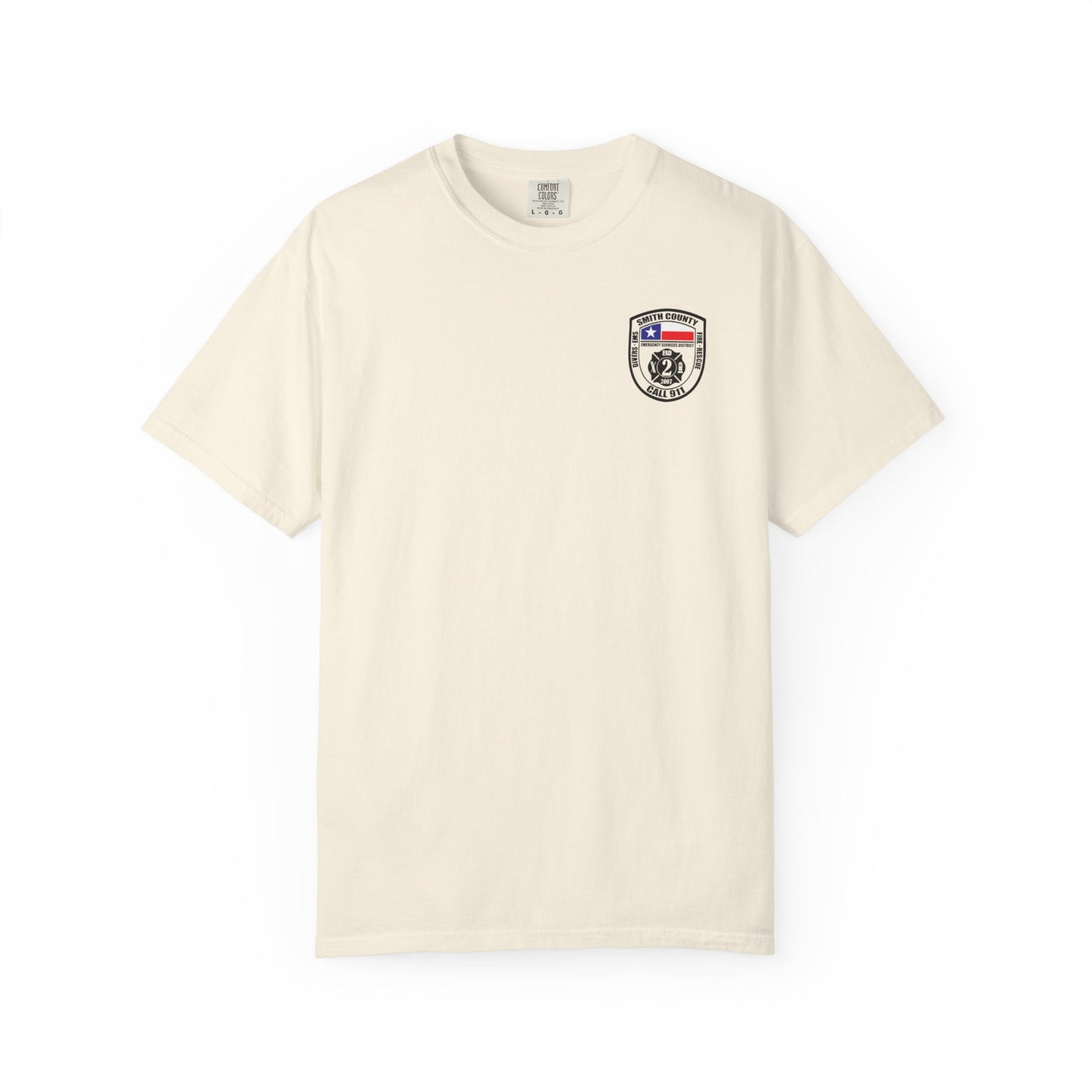 Smith County ESD2 Wildland Div. T-Shirt (On Duty) Comfort Colors