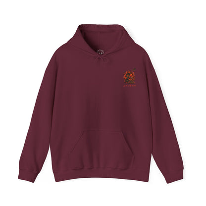 Let 'Er Rip Hoodie (Front Only) Gildan