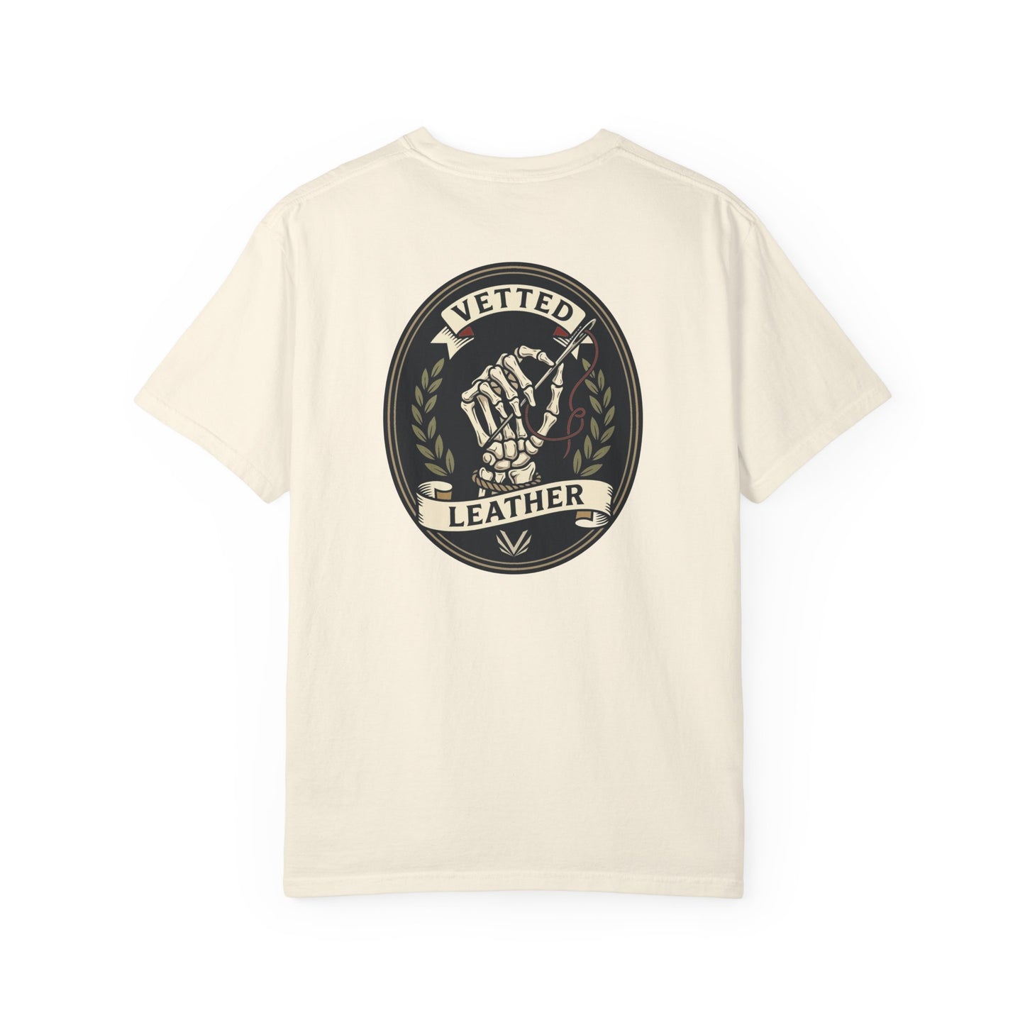 Skeletal T-Shirt Comfort Colors (Front And Back)