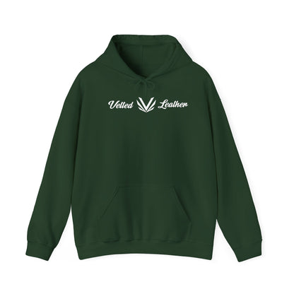 Vetted V Leather Hoodie Gildan