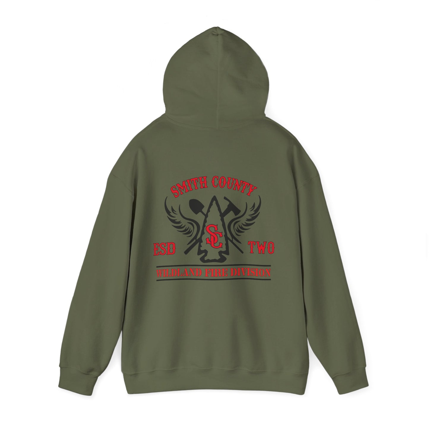 Smith County ESD2 Wildland Div. Hoodie (On Duty) Gildan