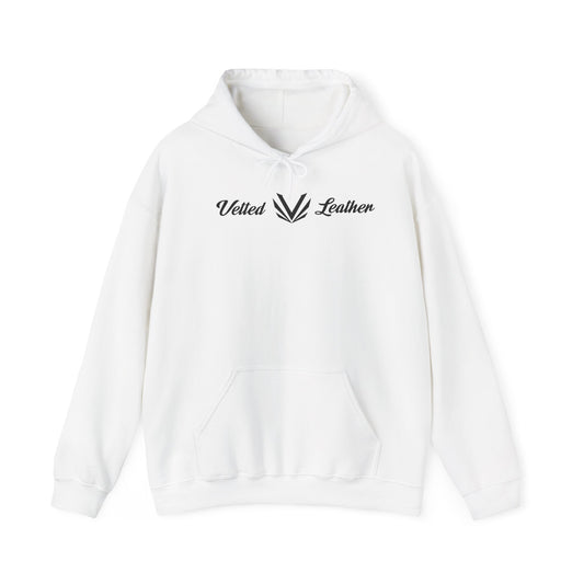 Vetted V Leather Hoodie Gildan