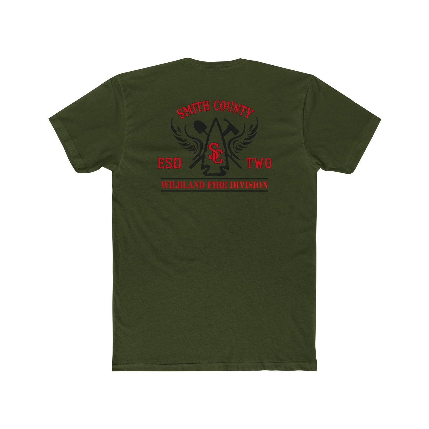 Smith County ESD2 Wildland Div. T-Shirt (On Duty) Next Level