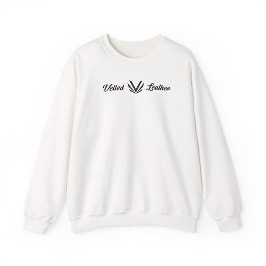 Vetted V Leather Sweatshirt (Front Only)