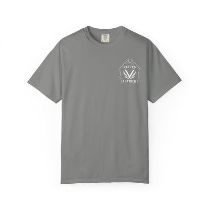 Vetted Leather Shield T-Shirt Comfort Colors