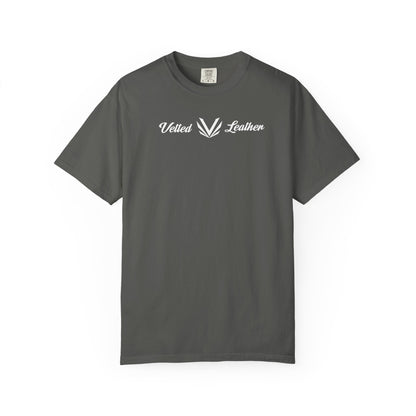 Vetted V Leather T-Shirt Comfort Colors (Front Only)