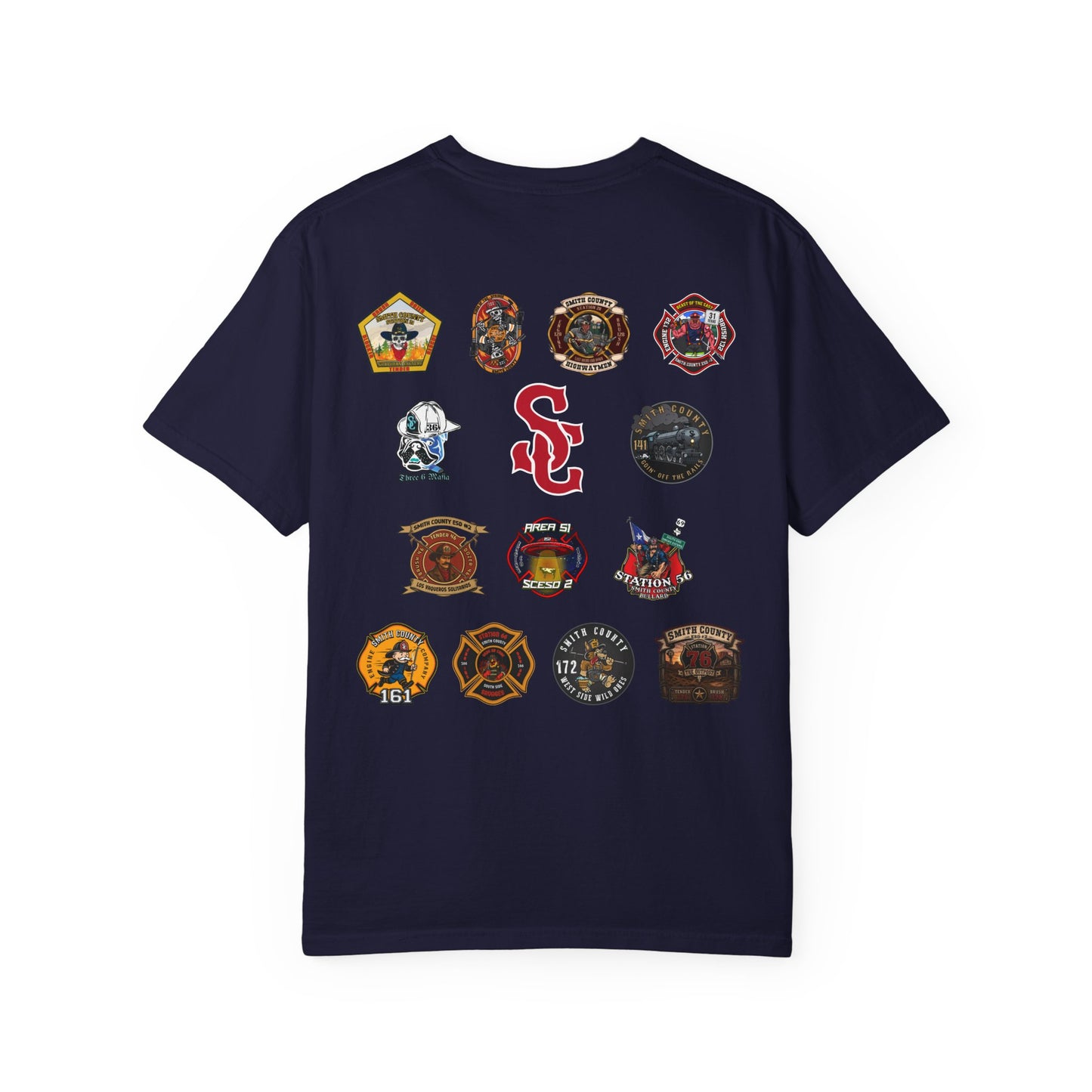 All Stations SC IN MIDDLE T-Shirt (On Duty) Comfort Colors