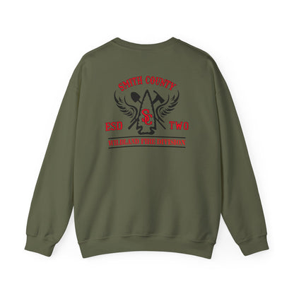 Smith County ESD2 Wildland Div. Sweatshirt (On Duty) Gildan