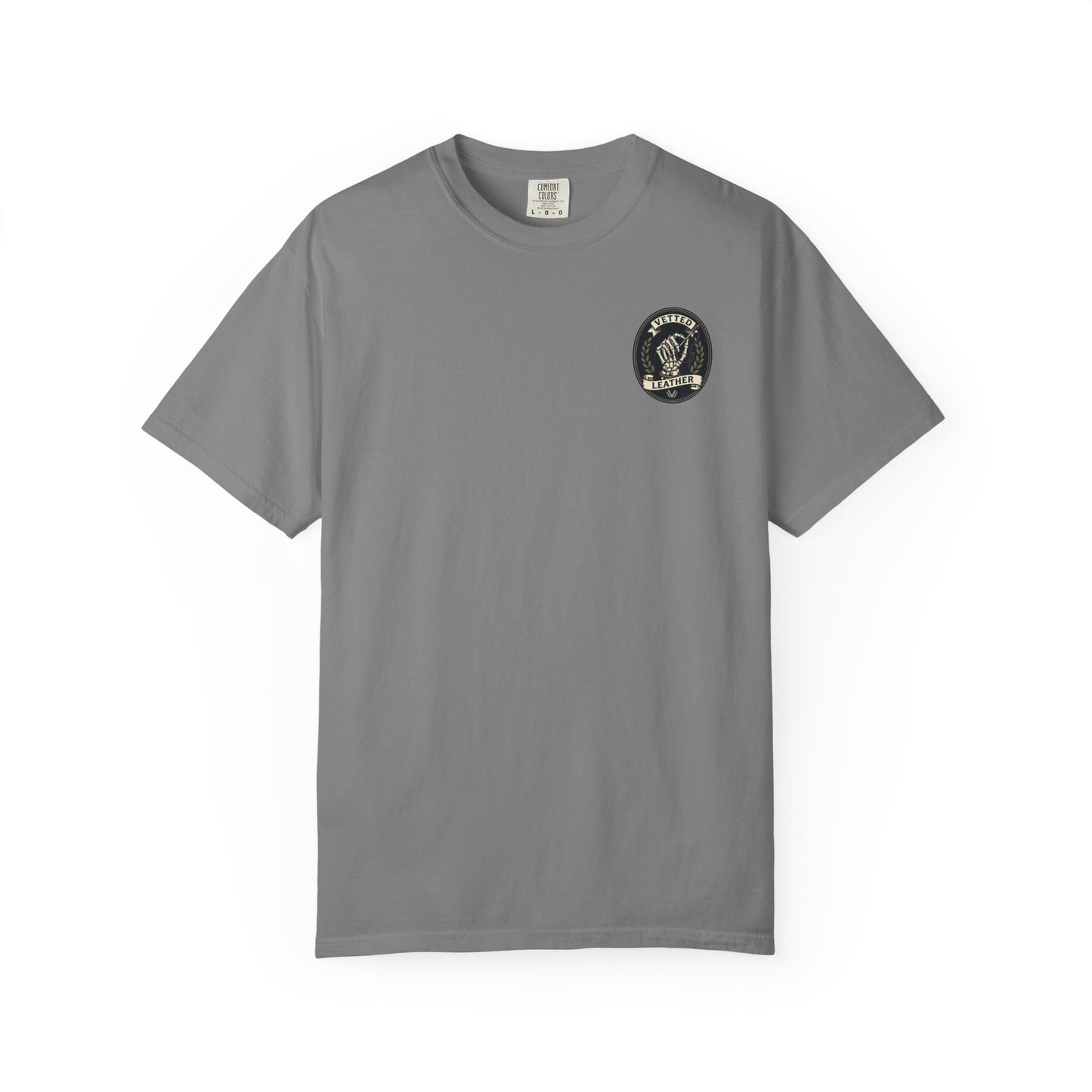 Skeletal T-Shirt Comfort Colors (Front And Back)