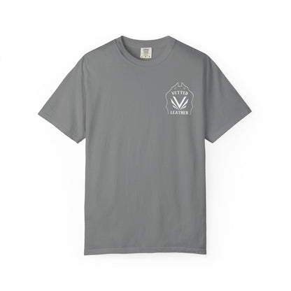 Vetted Leather Shield T-Shirt Comfort Colors