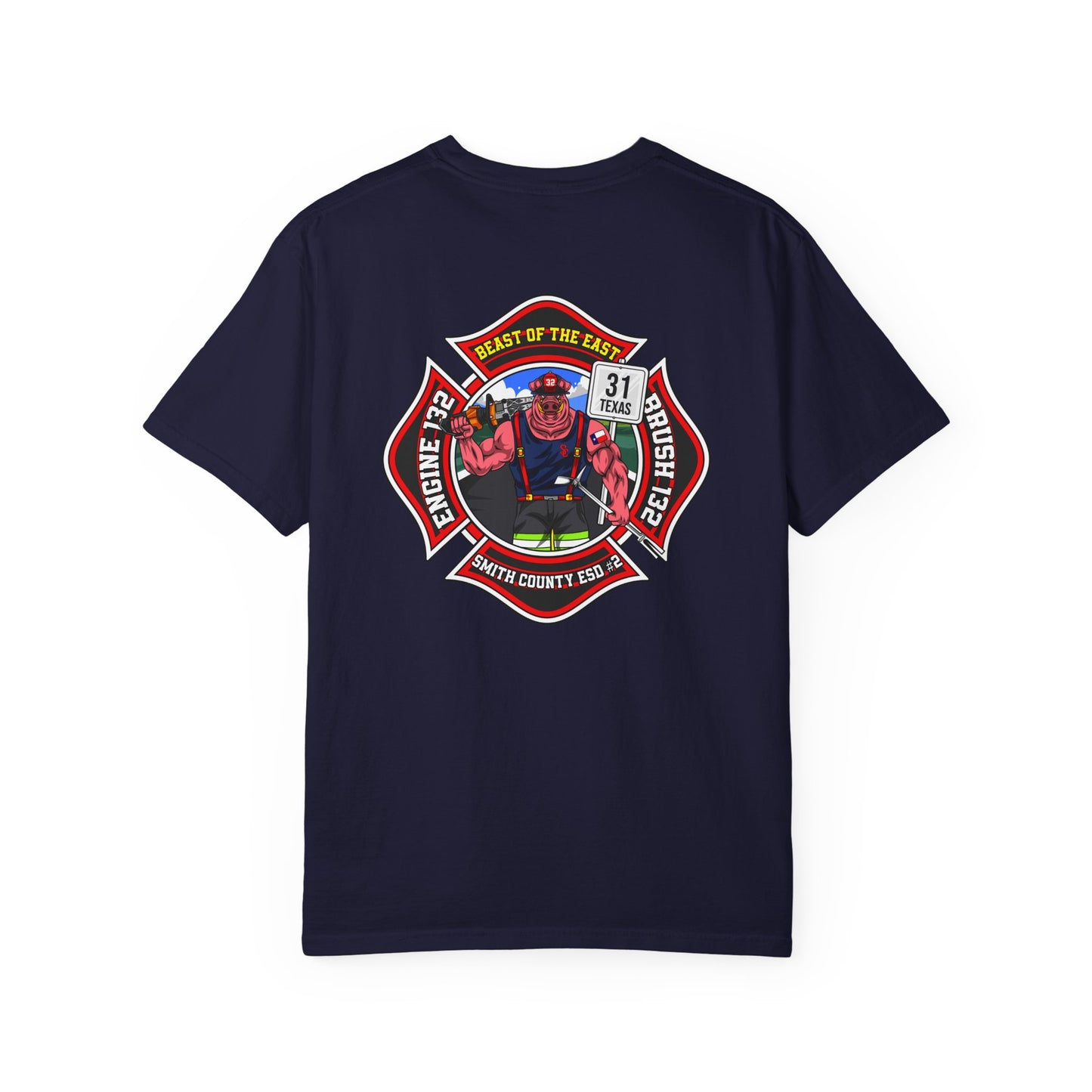 Station 32 T-Shirt (On Duty) Comfort Colors