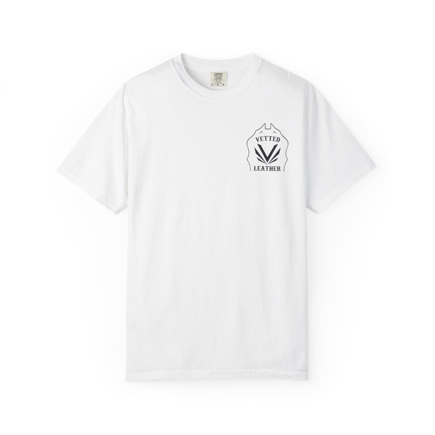 Vetted Leather Shield T-Shirt Comfort Colors