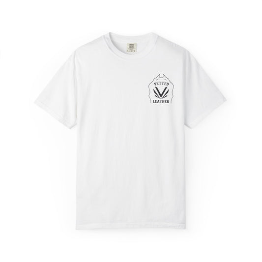 Vetted Leather Shield T-Shirt Comfort Colors