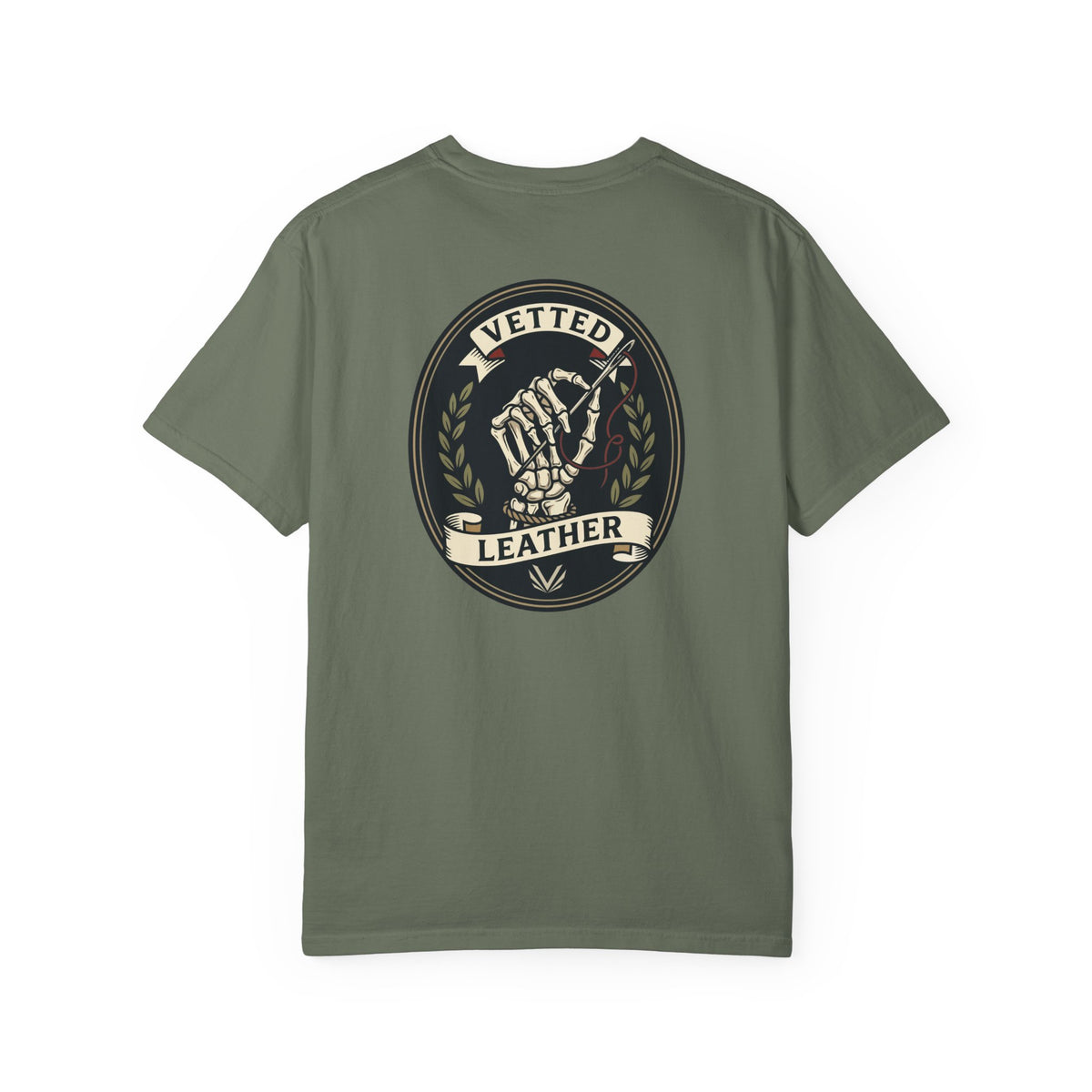 Skeletal T-Shirt Comfort Colors (Front And Back)